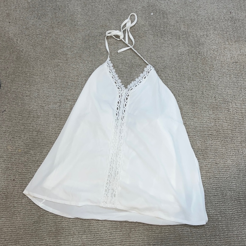 Swimsuit cover up/ sheer tank top